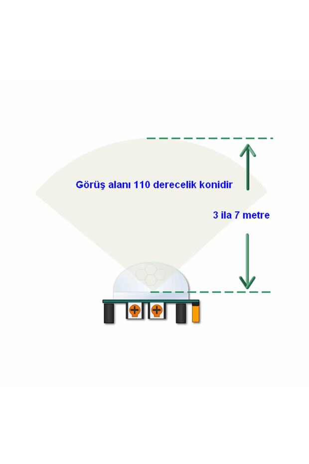 Hc-sr501 Pır Sensor Modül Hareket Algılama Sensor Modülü Kızılötesi Insan Canlı Algılayıcı Dedektör - 6
