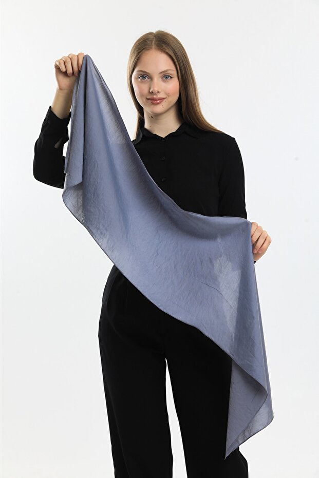 Voile Scarf (Average Width 30-150 Cm... Not a Shawl!) !!! ) Smoked
