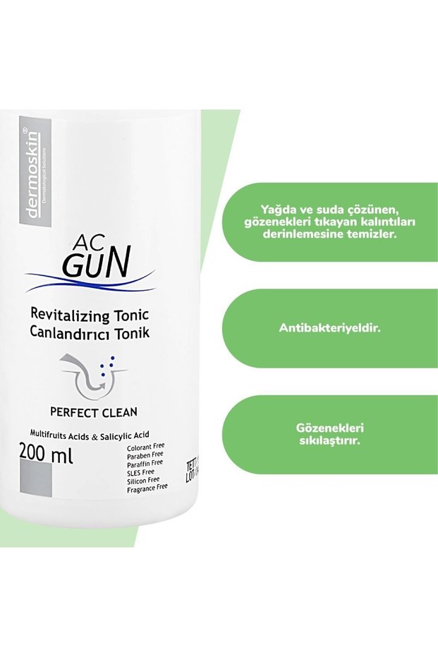 Acgun Revitalizing Tonic for Acne and Acne-Prone Skin 200 ml