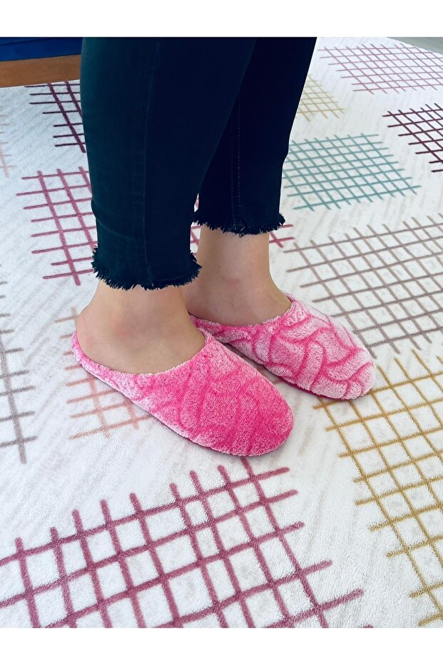 Kışlık Havlu Ev Terliği - 3