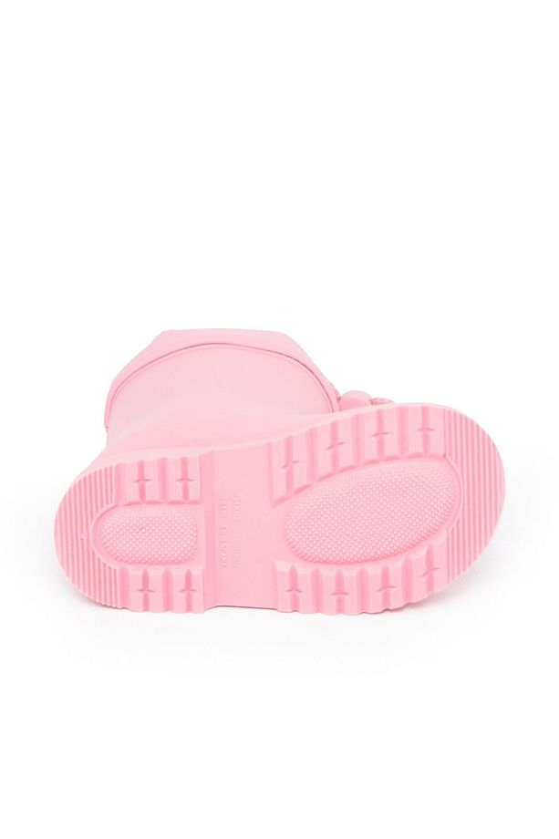 W10100 Chufo Cuello Çocuk Pembe Yağmur Çizmesi - 5