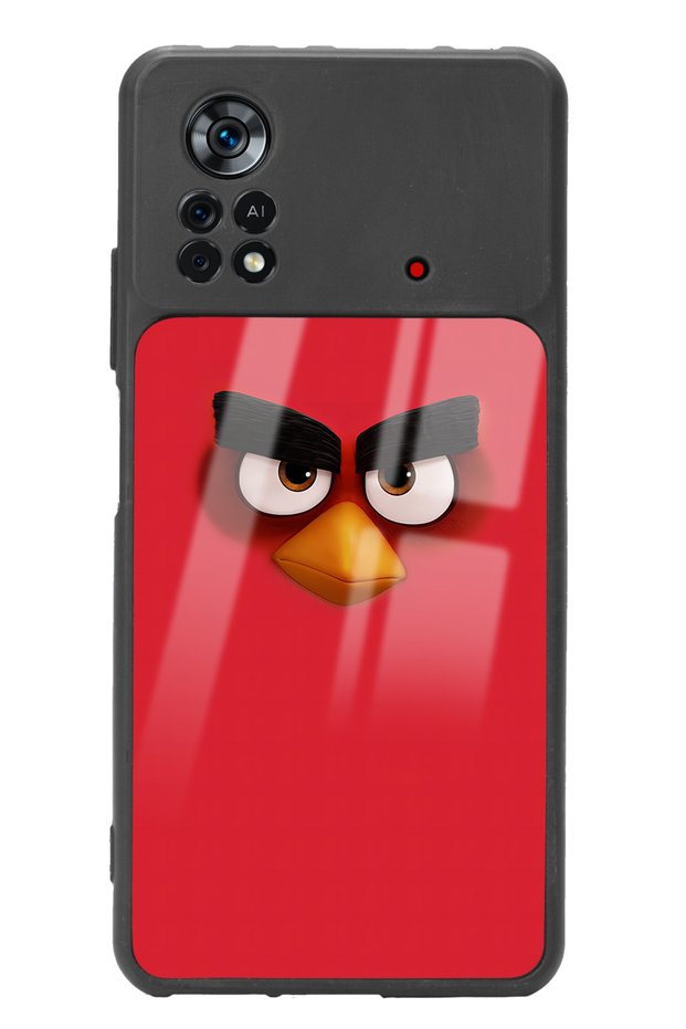 Poco X4 Pro Red Design Glossy Phone Case