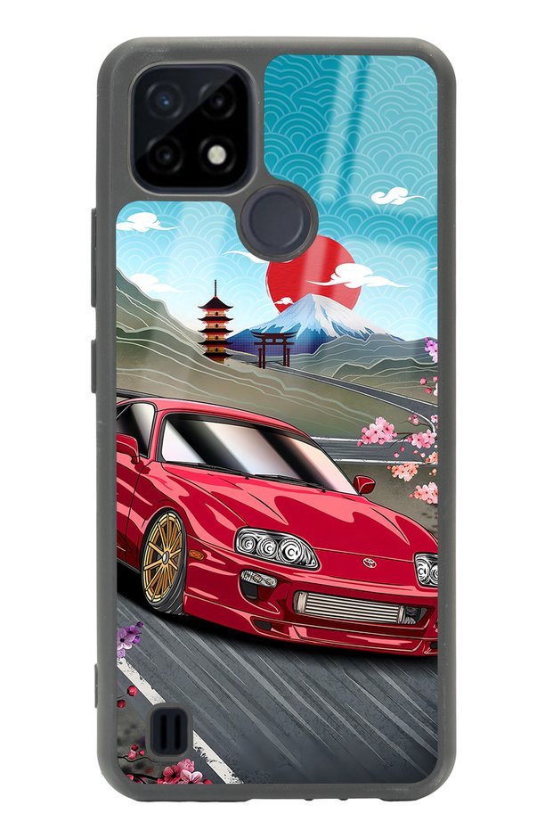 Oppo Realme C21 Supra Design Glossy Phone Case