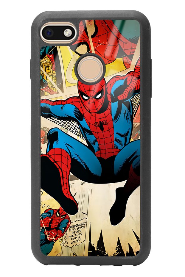 General Mobile Gm 8 Go Spider-Man Glossy Phone Case with Spiderman Design