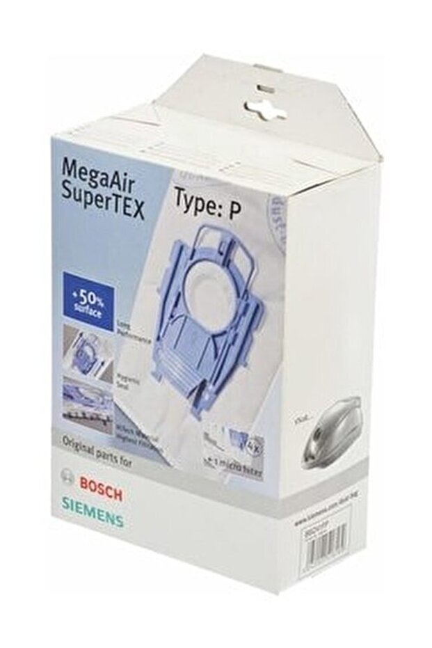 Ergomax P Type - كيس غبار المكنسة الكهربائية Bosch، متوافق