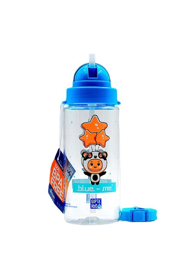 Blue Me Pipetli Tritan 500 Ml Panda Desenli Matara - 1