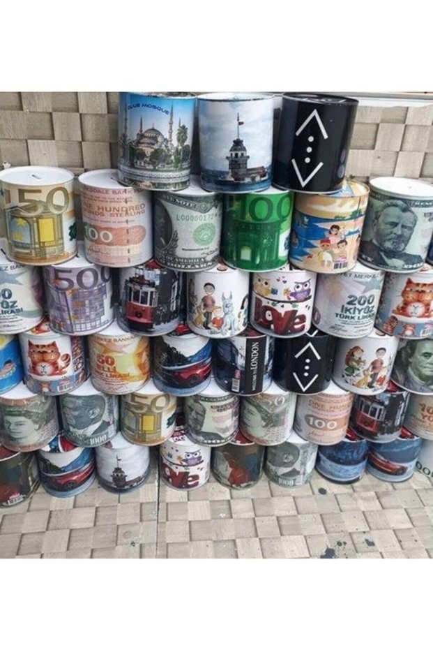Metal Piggy Bank Disposable Large 3 Pieces Vipkumbara3Adet