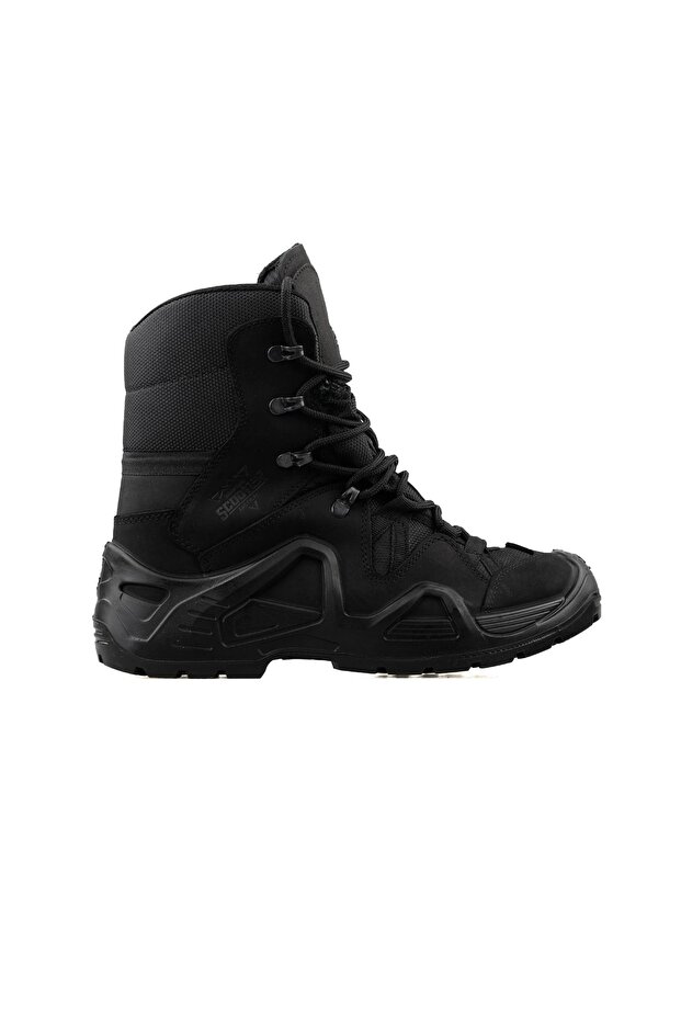 Watertight Nubuk Deri Siyah Erkek Trekking Bot Ve Ayakkabısı P1490ns Siyah - 1