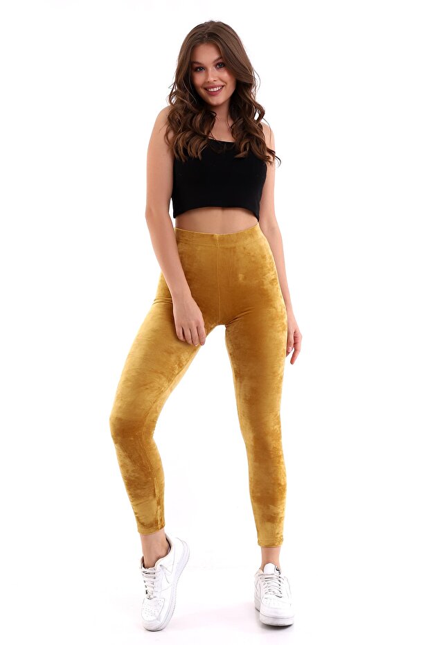 Kadife Tayt Yumoş - 2