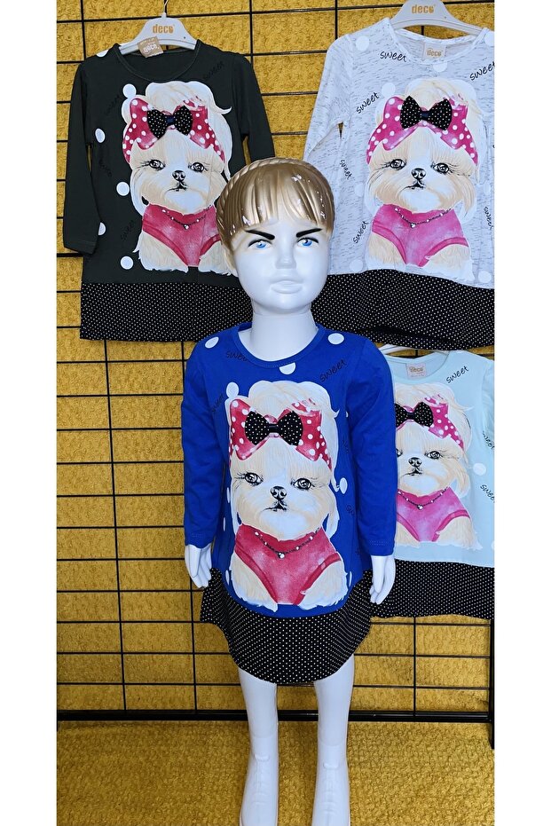 Elbise Köpek Baskılı - 2