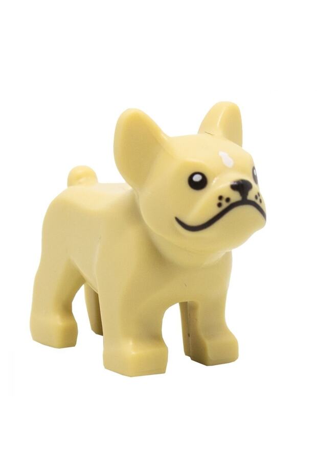Orjinal Aksesuar Custom Moc Minifigür Minifigure Hayvan Animal French Bulldog Köpek - 1