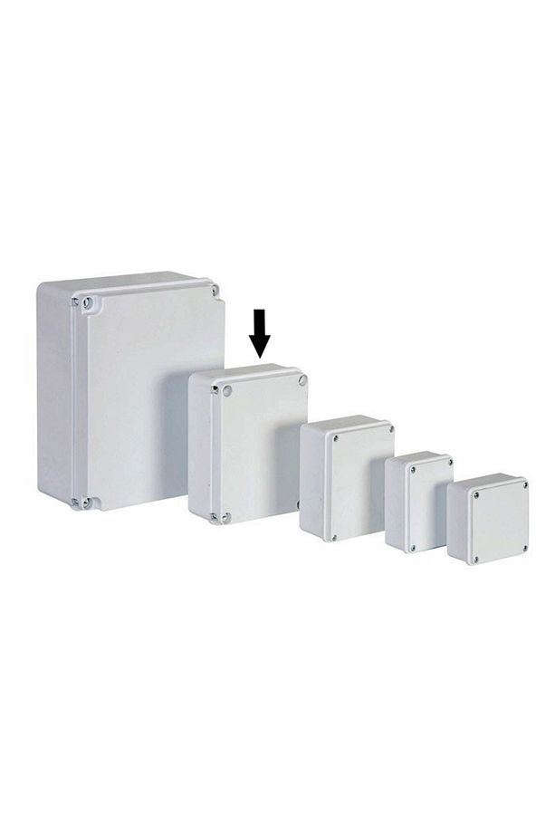 200x150x80 Mm Sıva Üstü Opak Kapaklı Buat Kutusu - 1
