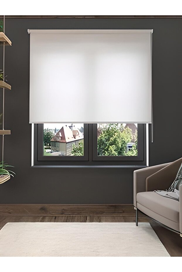 Beyaz Screen Stor Perde - 1