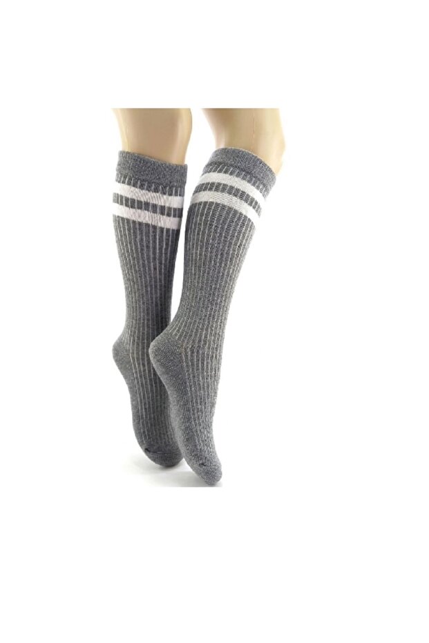 Girl's 2 Stripe Knee Socks