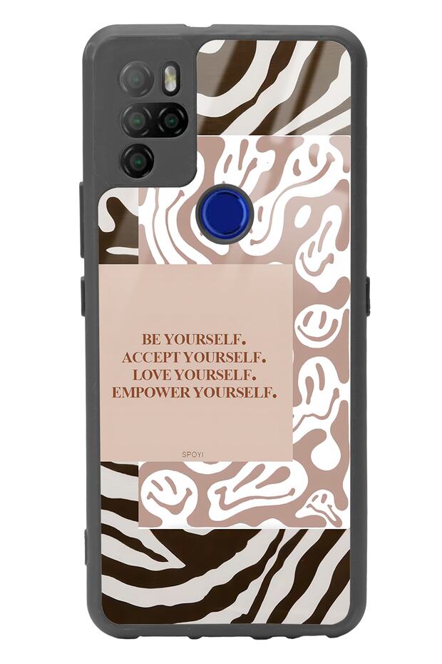 Omix X500 Emoji Zebra Design Glossy Phone Case