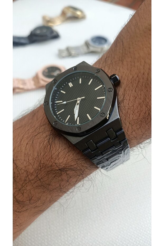 Çelik Analog Kol Saati - 3