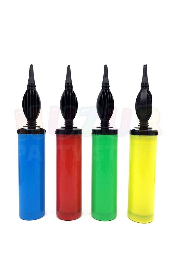 Hızlı Balon Şişirme Pompası 1 Adet Deluxe Model Çift Yönlü Hava Basan Pompalayan Büyük Boy Aparat - 1