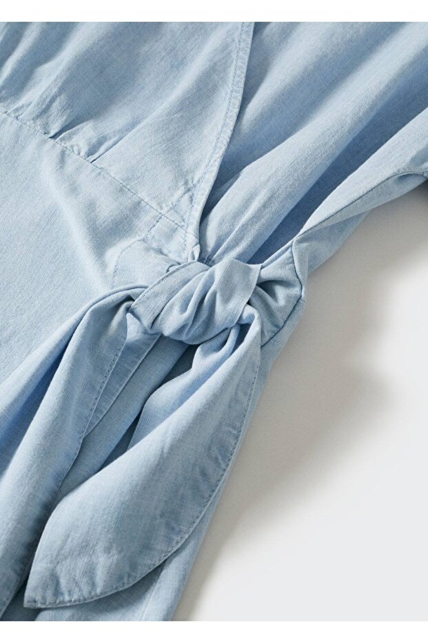 Fiyonklu Anvelop Elbise - 6