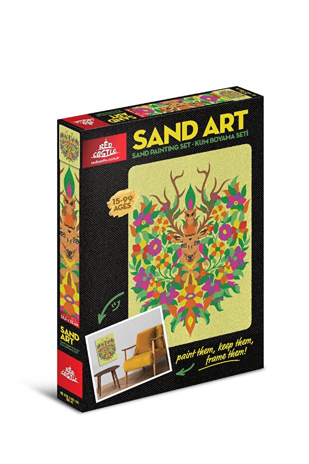 Sand Art Deer Adult Sand Painting Set - Yko-08