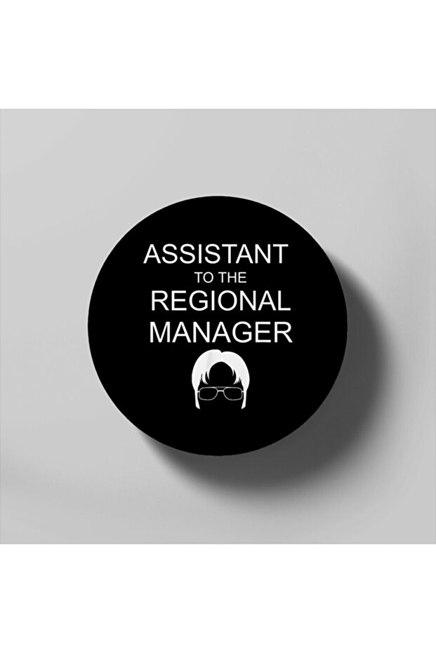 Assistant To The Regional Manager Tee Funny Office Tee Coaster