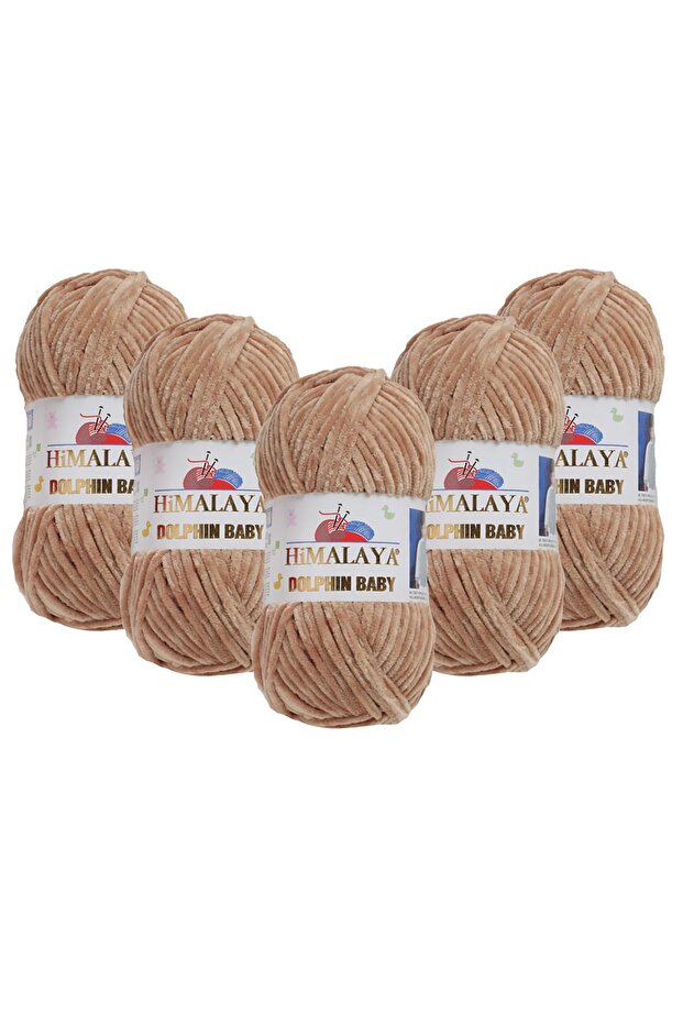 Dolphin Baby Velvet Rope 5-Pack - 100 Gr. 120 Meters. - 80365