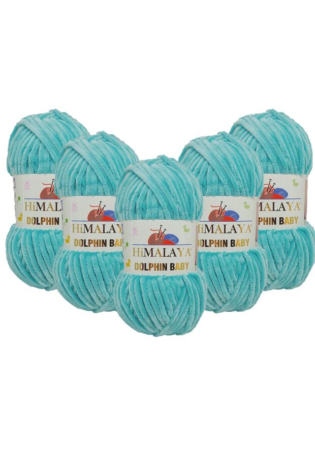 Dolphin Baby Velvet Thread 5 Pack - 100 Gr120 Mt- 80335