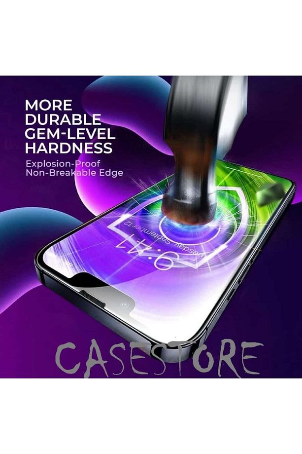 Iphone 14 Pro Uyumlu Ekran Koruyucu 5d Cam Tam Kaplar Display Guard Zırh - 3