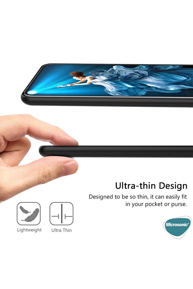 Matte Silicone Xiaomi Redmi Note 9 4g Kılıf Mor - 6