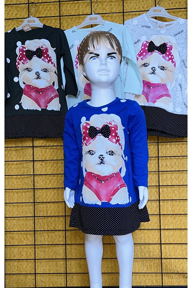 Elbise Köpek Baskılı - 1