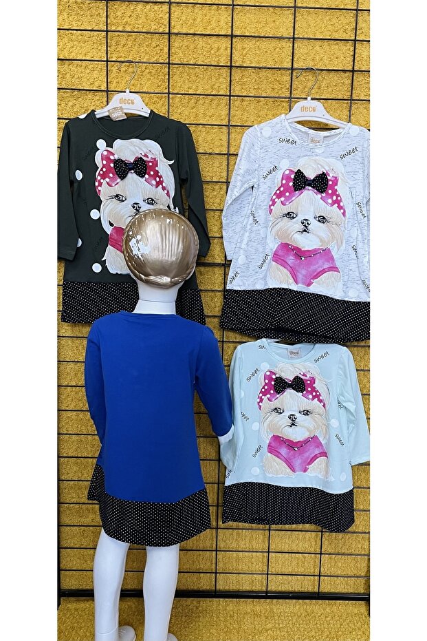 Elbise Köpek Baskılı - 4