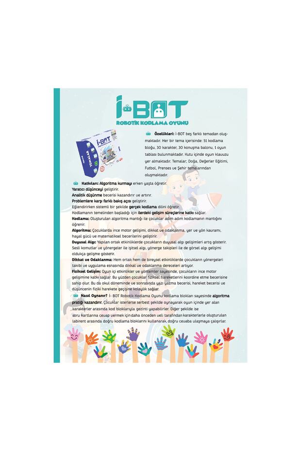 Ibot Robotik Kodlama Oyunu-değerler Eğitimi - 7