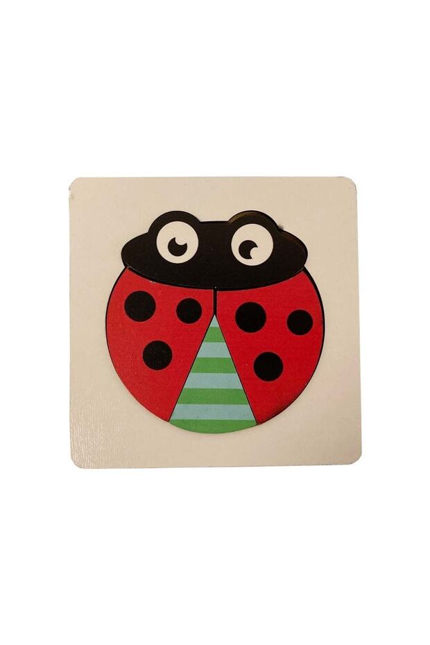 Mini Wooden Ladybug Puzzle