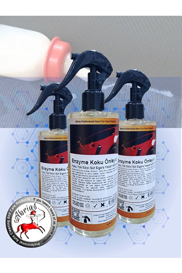 Enzyme Süt Koku Önleyici Mazot Balık Sigara Kokularını Yok Eder Ve Önler 400ml - 1