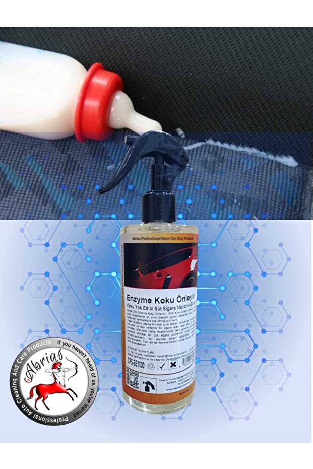 Enzyme Süt Koku Önleyici Mazot Balık Sigara Kokularını Yok Eder Ve Önler 400ml - 2