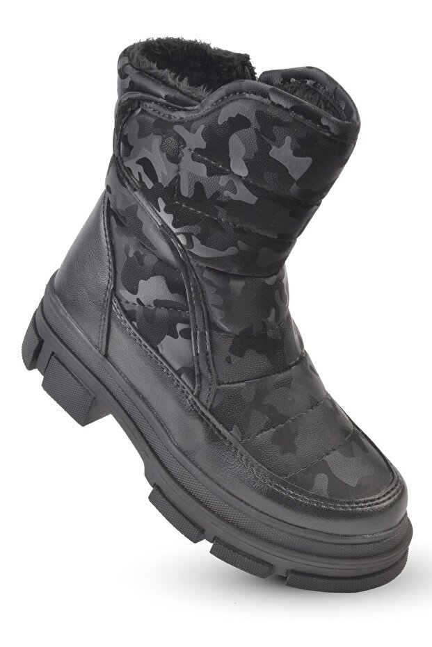 Furry Girl's Boots Fgmk 4820