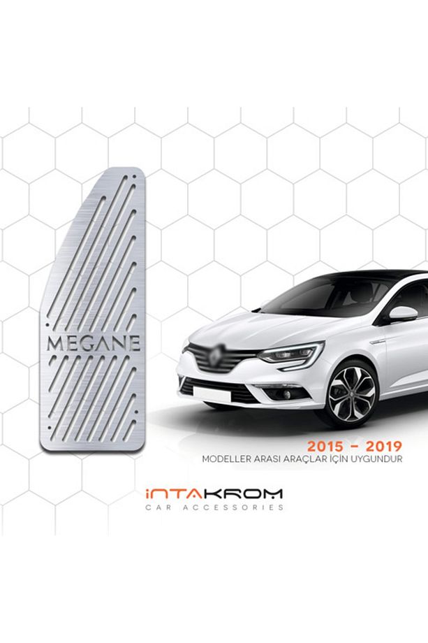 Renault Megane 4 Krom Ayak Dinlendirme Pedalı - 2015 - 2019 - 1