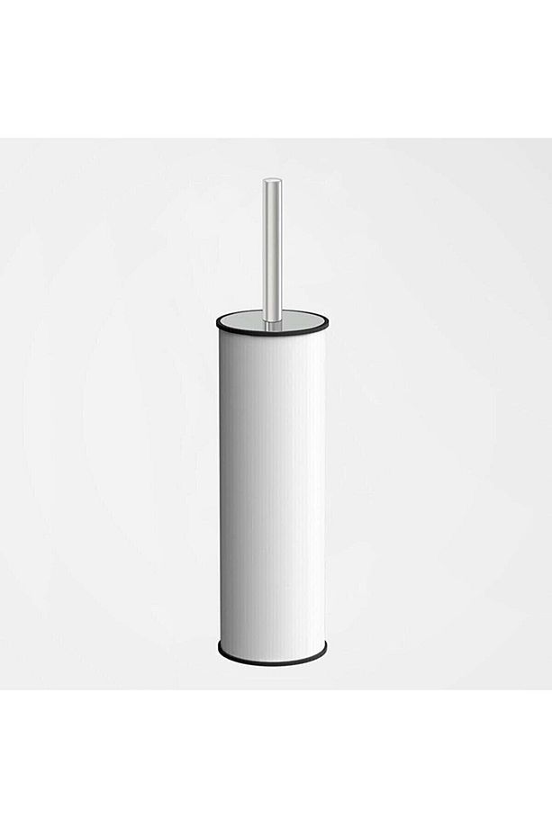 Beyaz 3 Litre Çöp Kovası Ve Klozer Fırçası Wc Fırca - 3