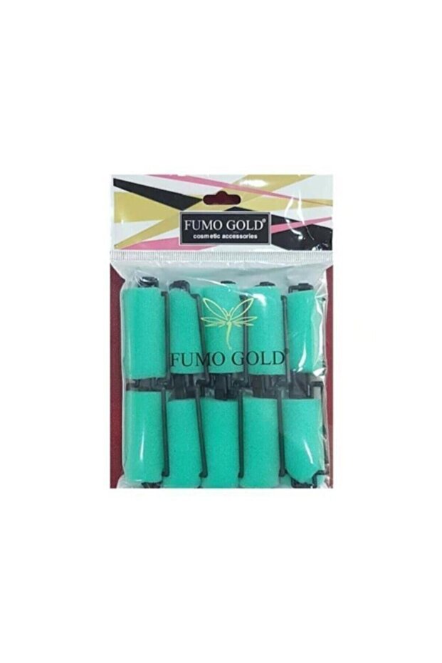 Sünger Bigudi Yeşil 10lu - 1