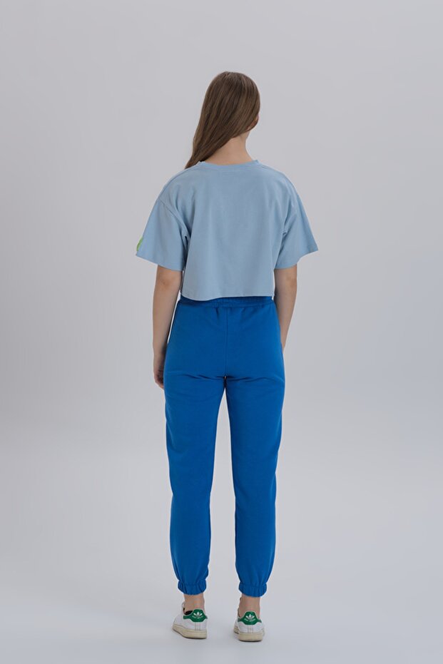 Mavi Ribana Paça Basic Eşofman Altı - 7