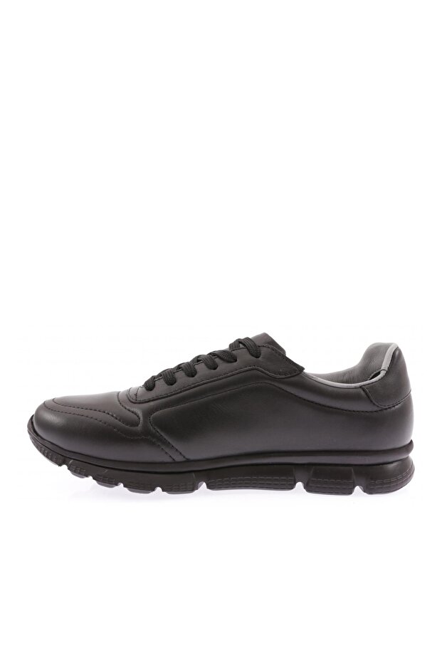 Men's Sneakers Shoes Black Black Genuine Leather 21133167
