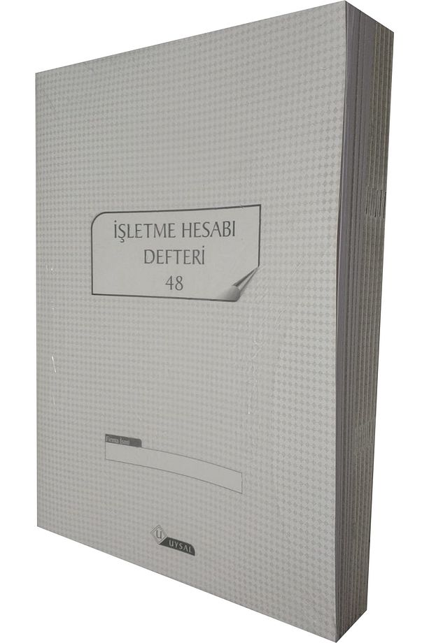Işletme Gelir Gider Defteri 48 Yaprak(96 SYF) Numaralı 10 Lu Paket. - 1