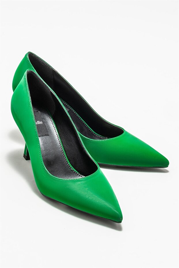 Yeşil Kadın Stiletto - 2