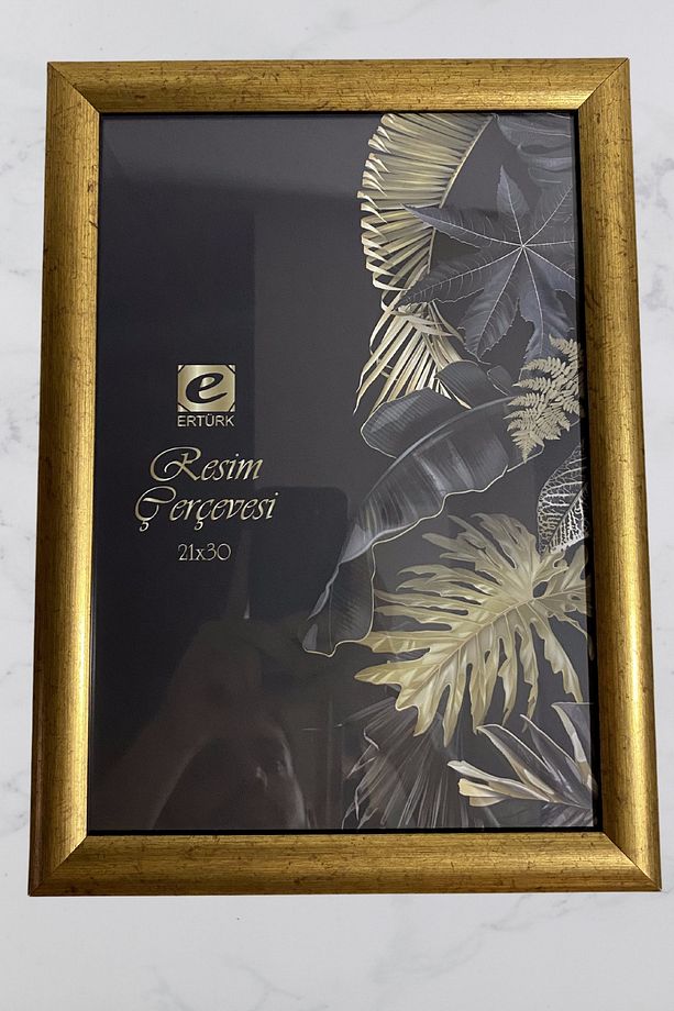 A4 Çerçeve 21 X 30 Cm | Camlı Duvar Ve Masa Çerçevesi | Asılabilir Çerçeve - 1