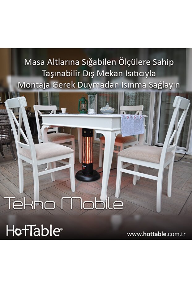 Tekno Mobile 2000 Watt Taşınabilir Dış Mekan Isıtıcı - 4