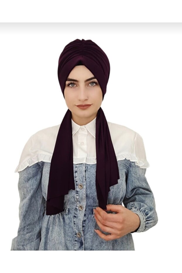 تصميم المرأة بونيه البرقوق