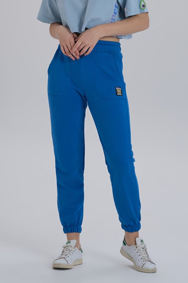 Mavi Ribana Paça Basic Eşofman Altı - 1