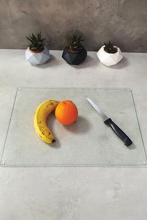 Glass Cutting Board - Glass Cutting Table| Frosted Glass| 30cm X 40cm