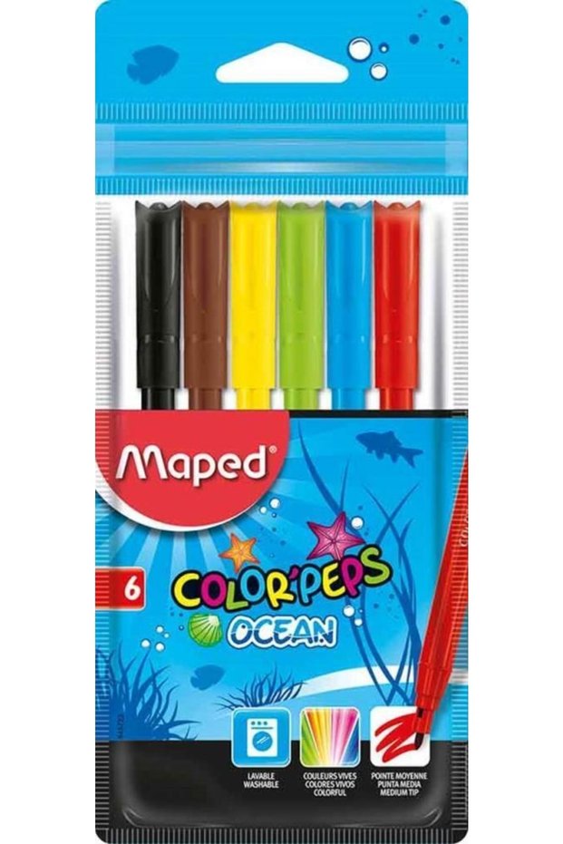 Felted Paint Pen Ocean 6 Colors845723