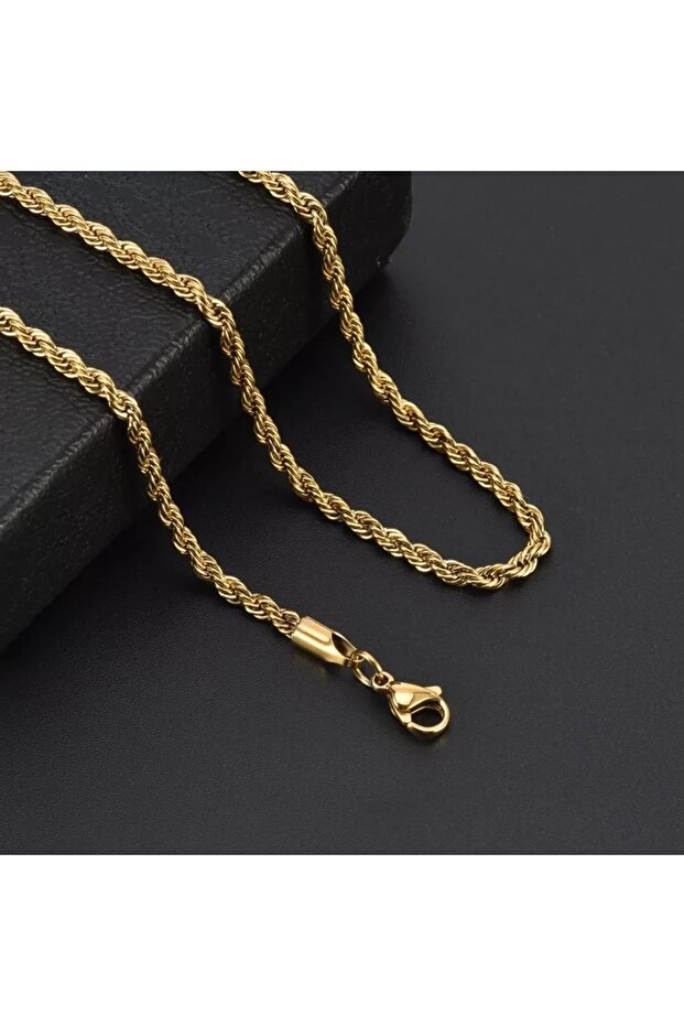 Steel Chain Necklace Twist Model Original Production