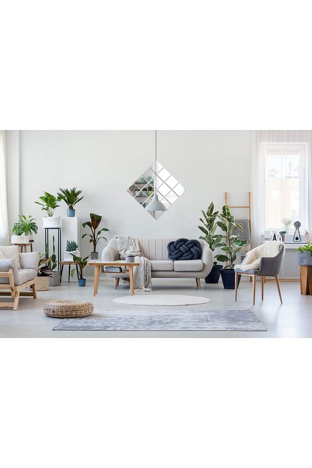 Dekoratif Pleksi Kare Ayna 4 Adet 20 X 20 - 2